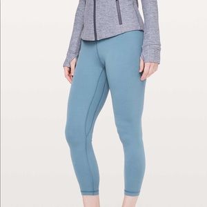 Lululemon Align 25” Slate Blue Size 4